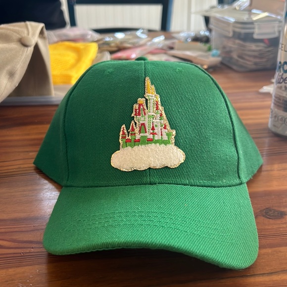 Accessories | Green Disney Castle Hat | Poshmark